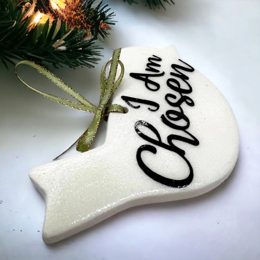 Handmade christmas ornament